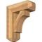 Ekena Millwork Westlake Craftsman Rough Sawn Bracket w/ Offset Brace, Western Red Cedar, 8"W x 22"D x 26"H BKT0806X22X26WTL04RWR - alternate 1